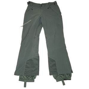 Columbia Omni-Tech Grey Green Snow Pants